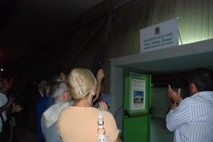 La cerimonia d'intitolazione del PalaPansini. <span>Foto Nicola Marinelli</span>