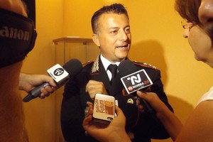 La conferenza stampa dei Carabinieri