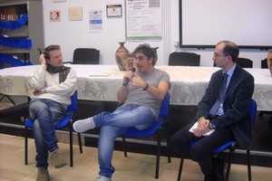 Minervini, Marsullo e l'Assessore Sollecito. <span>Foto Gabriella Serrone</span>