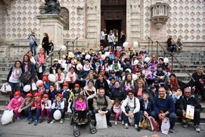 La comitiva giovinazzese all'Eurochocolate