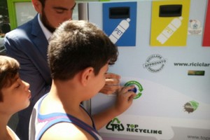 Un momento della cerimonia di inaugurazione