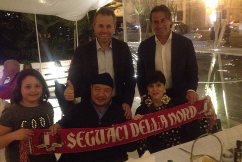 Il Sindaco Depalma con Noordin, Iannarelli e Paparesta