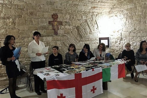 Italiani e georgiani insieme
