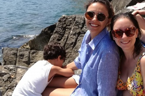 Serena Rossi e Davide Devenuto a Giovinazzo