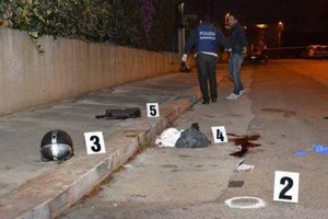 Il luogo dove è avvenuto l'omicidio di Giuseppe Sciannimanico