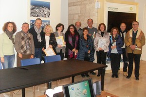 Foto di gruppo a fine serata. <span>Foto Marzia Morva</span>