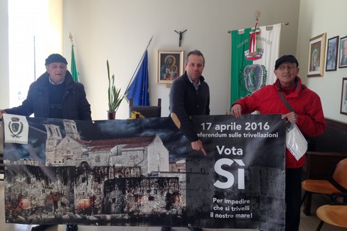 Lo striscione regalato