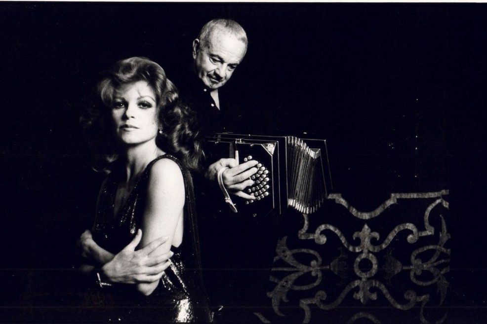 Milva ed Astor Piazzolla