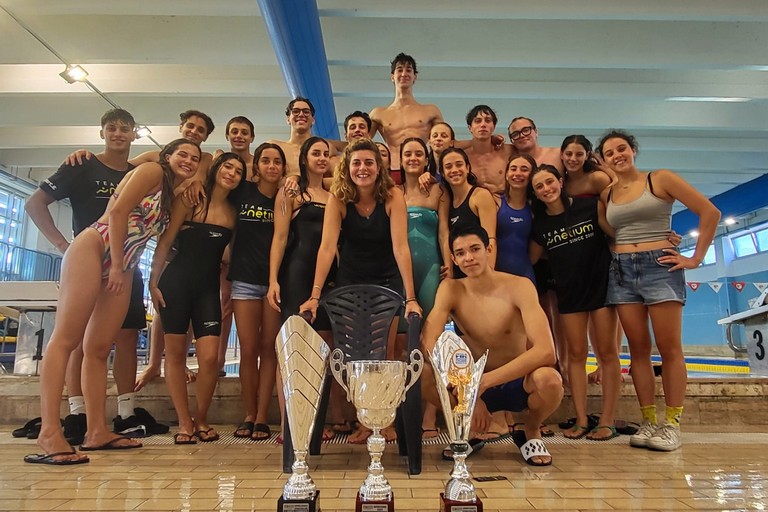 Gli atleti della Netium Giovinazzo