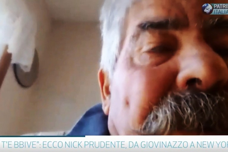 Nick Prudente durante la chiacchierata su Skype
