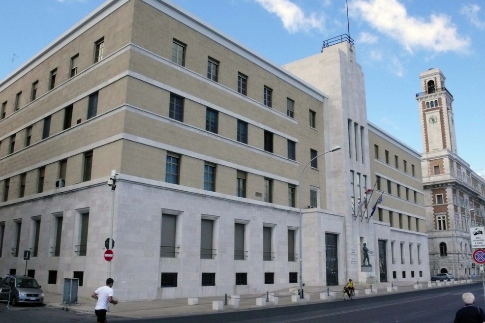 Il palazzo della Regione Puglia