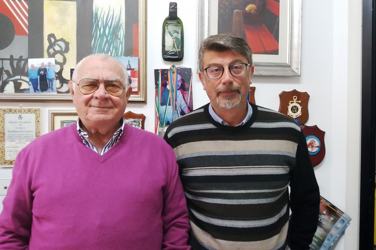 Peppino e Francesco Cervone. <span>Foto Gianluca Battista</span>