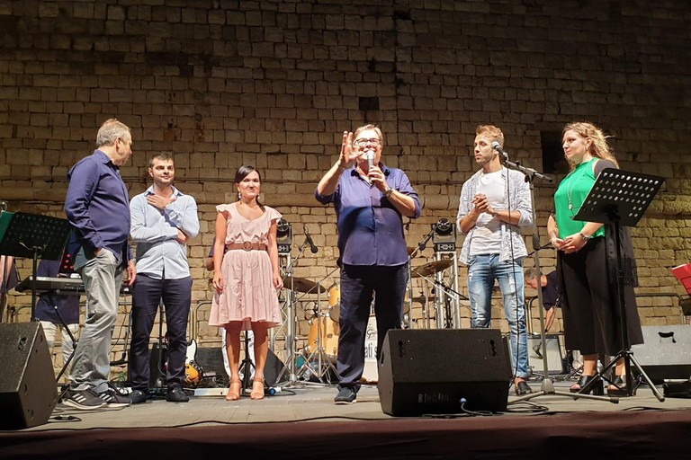 Tutti per Angelo Depalma. <span>Foto Marzia Morva</span>