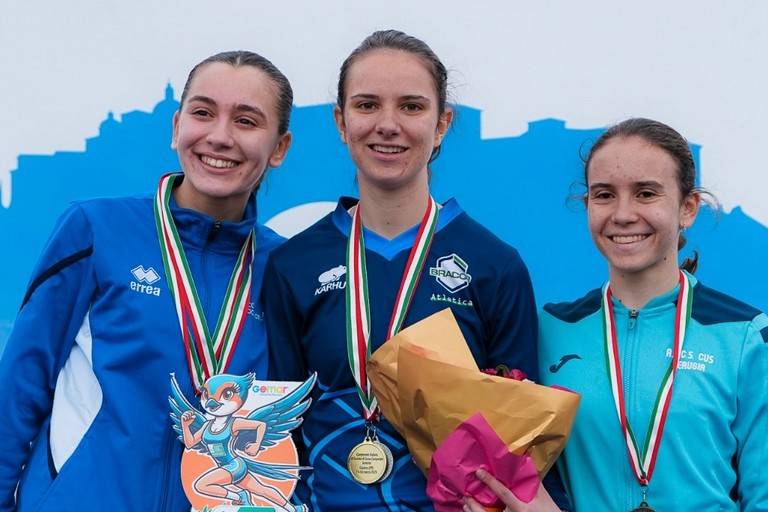 Viviana Marinelli sul podio a Cassino