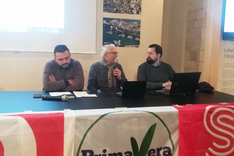 Brancato, Capurso e Bonvino. <span>Foto Gianluca Battista</span>