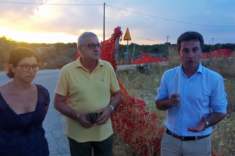 I tre Consiglieri in discarica
