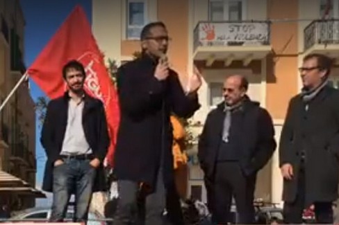 Nico Bavaro in piazza