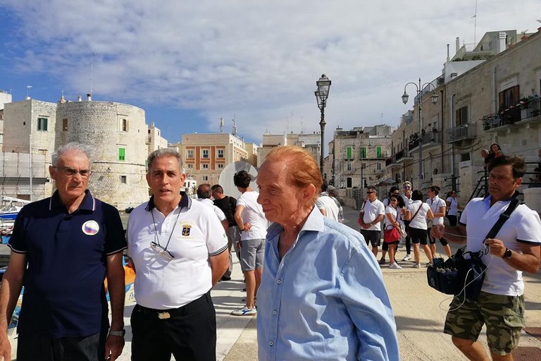 Osvaldo Bevilacqua a Giovinazzo. <span>Foto Comune di Giovinazzo</span>