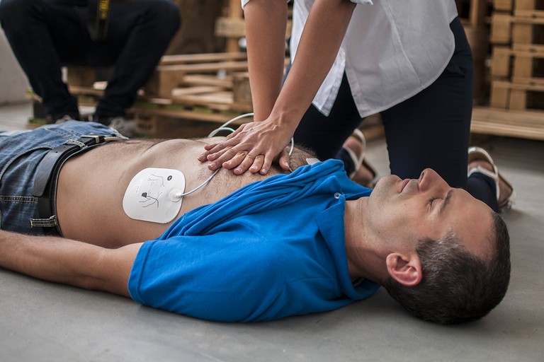 Un corso BLS alla Cittadella