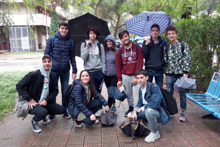 La squadra del Giochi di Chimica