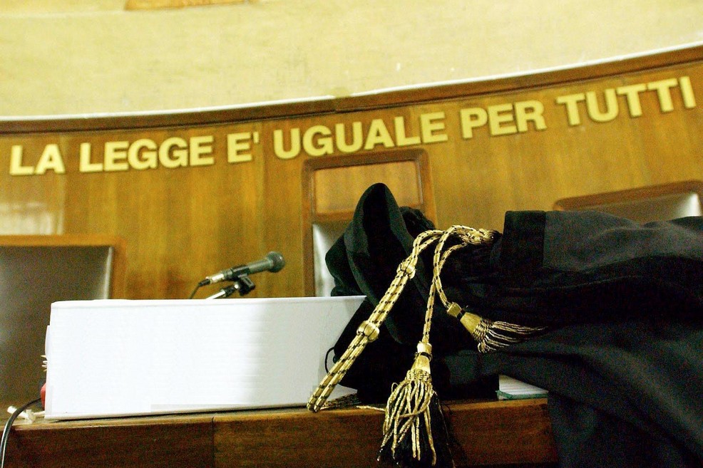 Un'aula di Tribunale