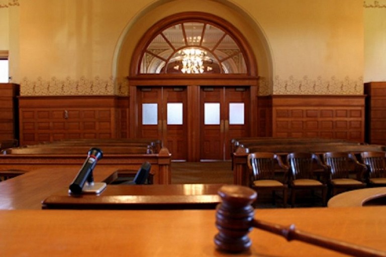 Un'aula di Tribunale