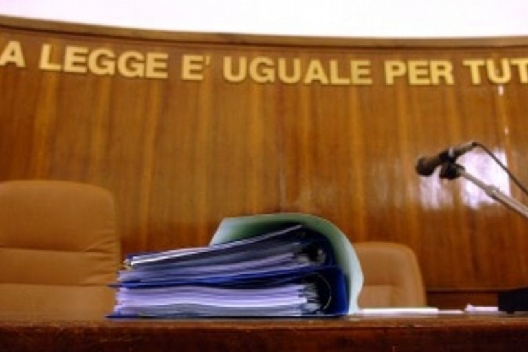 Un'aula del Tribunale
