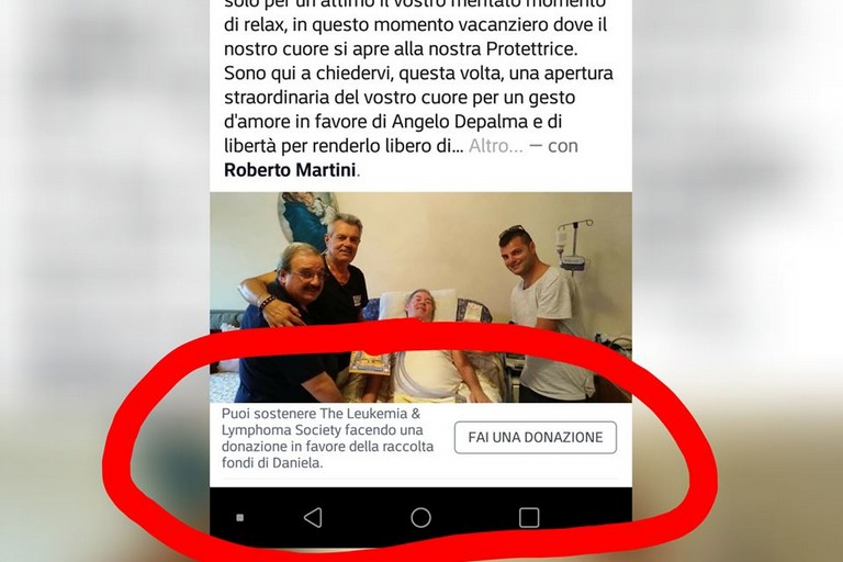 Tentata truffa ai danni del Comitato pro-Depalma