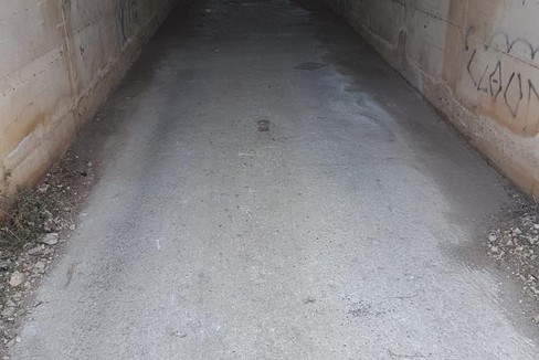 Il tunnel ripulito
