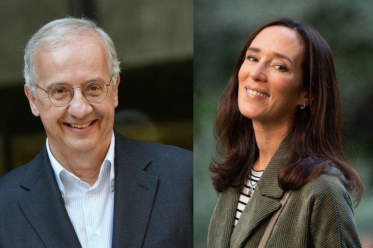 Walter Veltroni e Chiara Gamberale