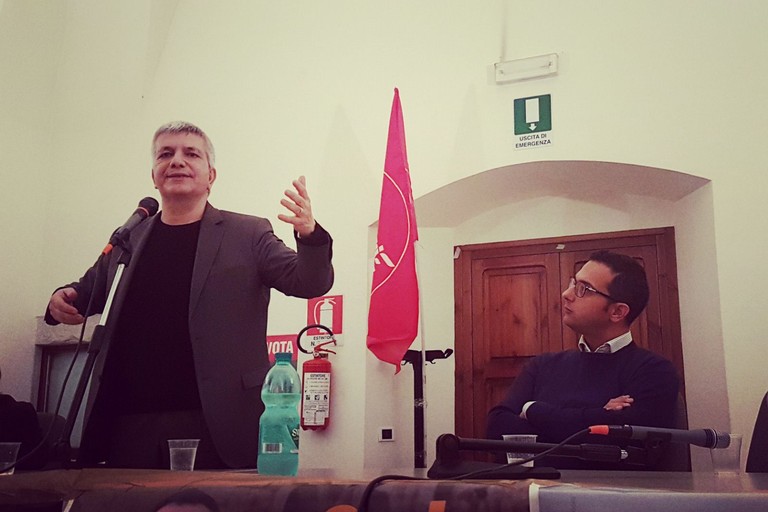 Nichi Vendola con Nico Bavaro