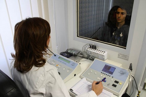 Una visita audiometrica