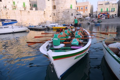 Tutto pronto per la Regata dei Gonfaloni 2015. <span>Foto Gianluca Battista</span>