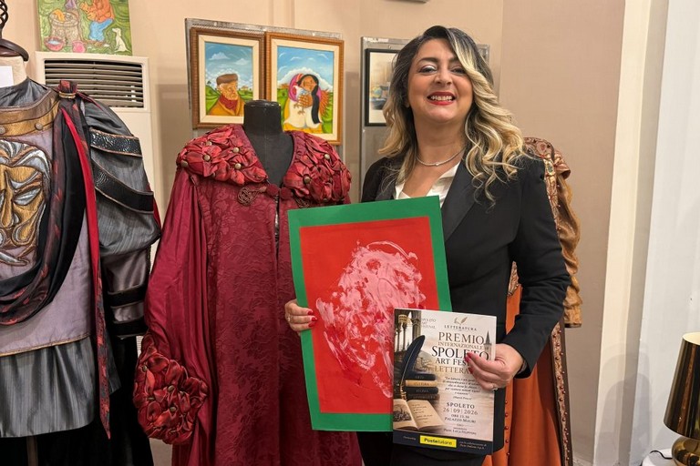 Annamaria Natalicchio premiata a Spoleto