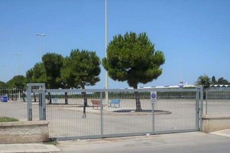 Area mercatale chiusa